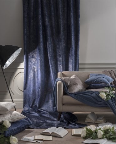 Studio G Alessia Embossed Velvet Curtains M2M