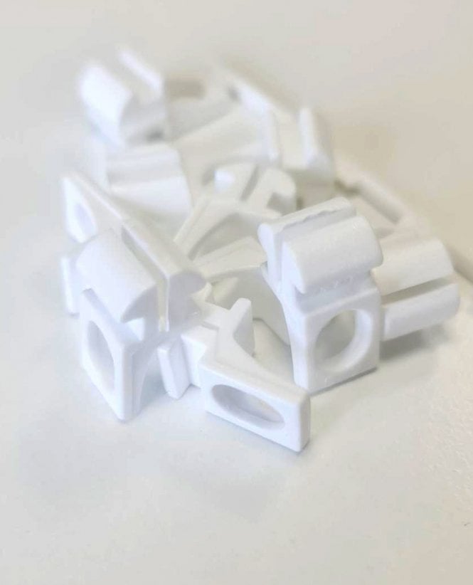 KS & DS Standard White Gliders - Pack of 10