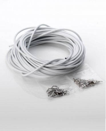 Loose Net Wire 30mtr Super Value Pack with Hooks & Eyes