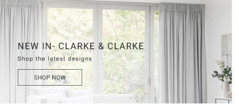 Shop new in Clarke & Clarke