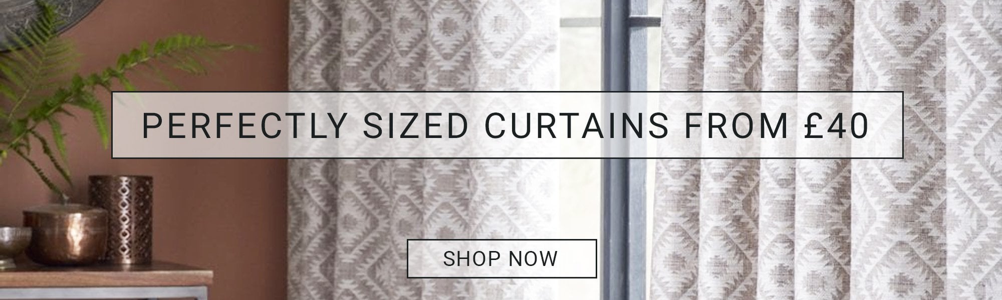 perfect sized curtains from £40