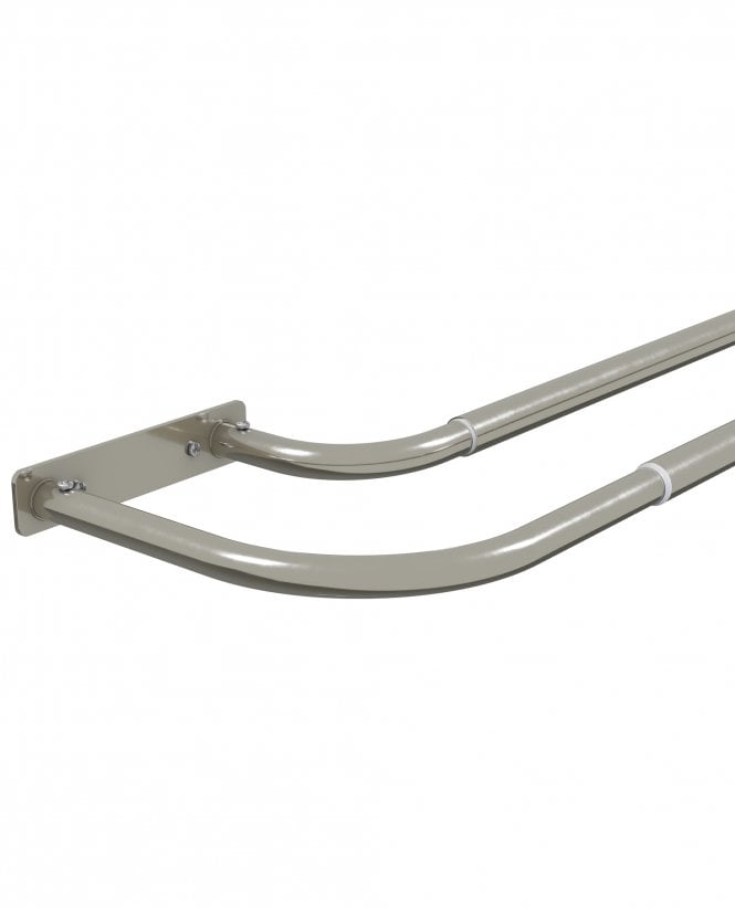 Speedy 19/22mm Double Room Darkening Pole Kit