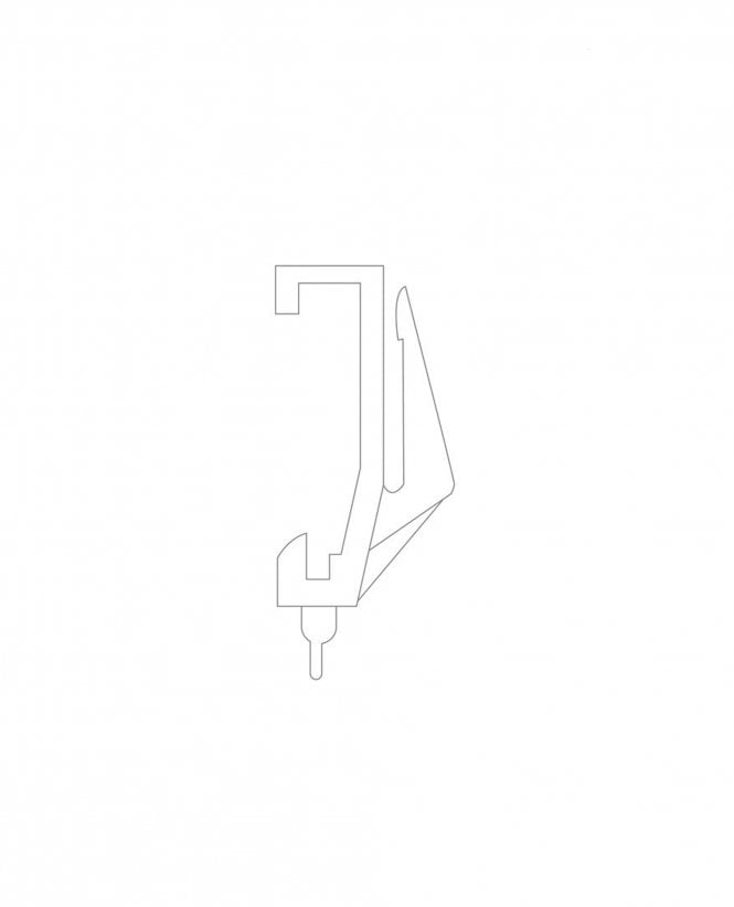 UPVC Uncorded Track Gliders - Pack of 10