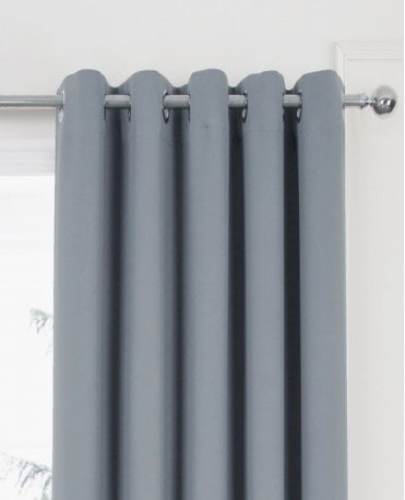 Woven Eyelet Blockout Curtains